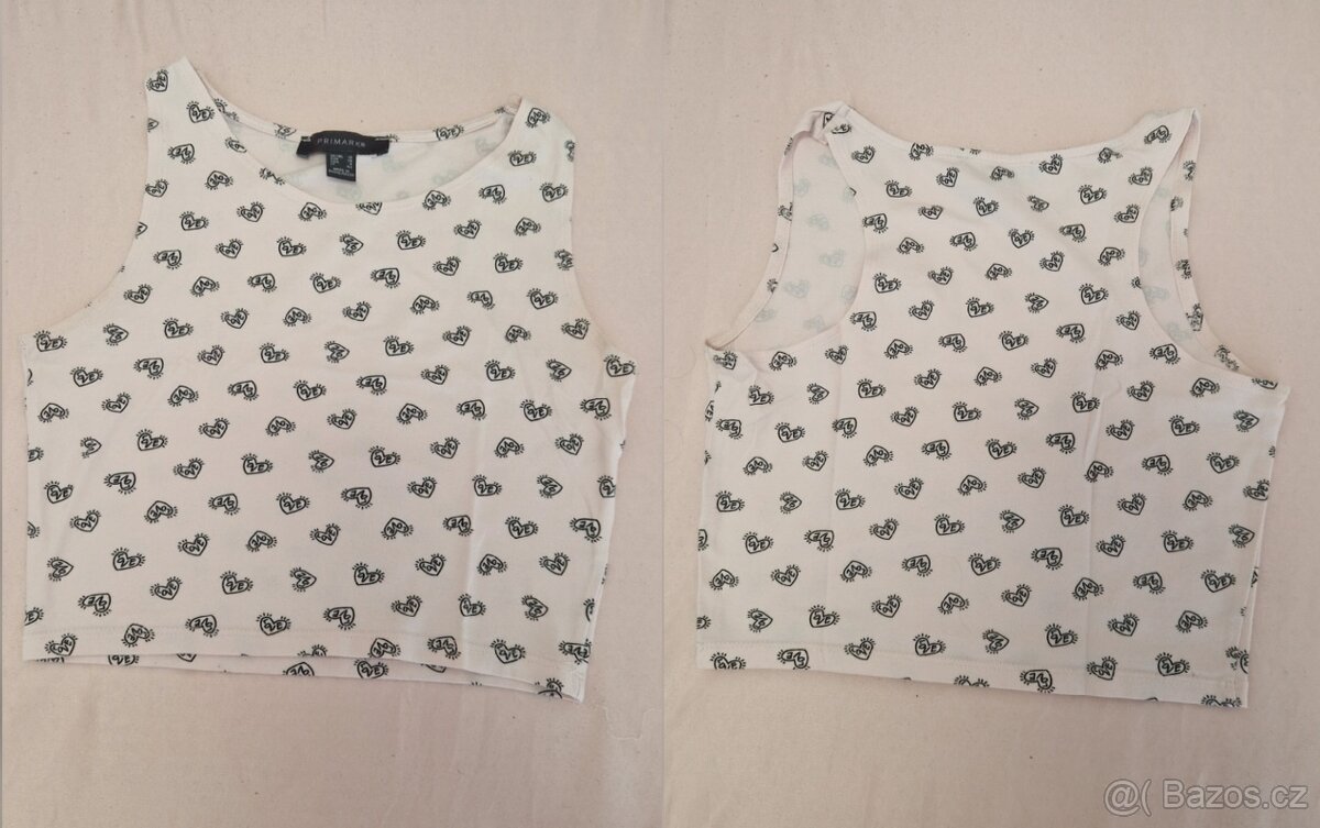 topy, croptopy, tílka, halenky - 4