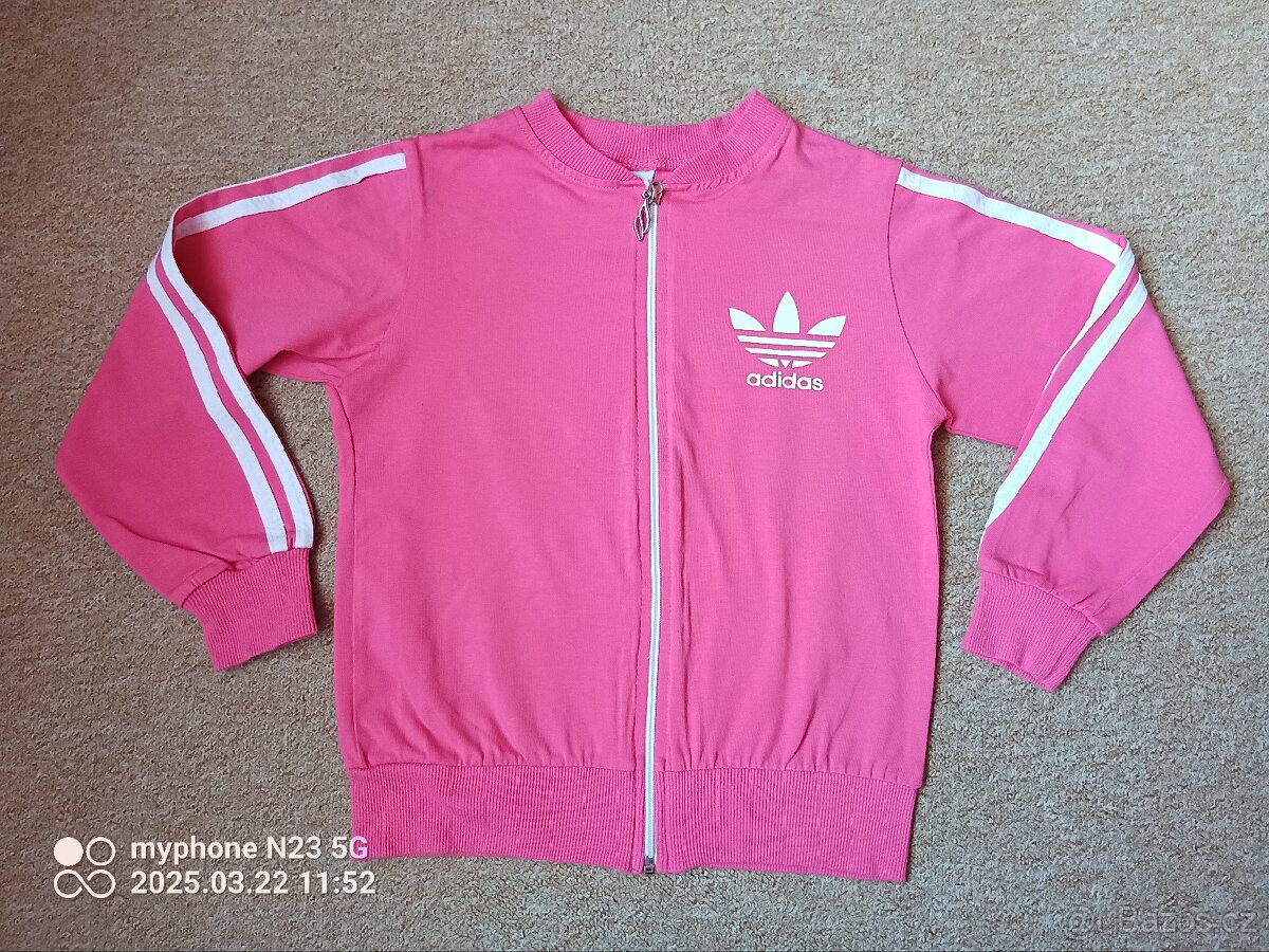 Mikina a tričko zn."ADIDAS" vel."134-140" - 4