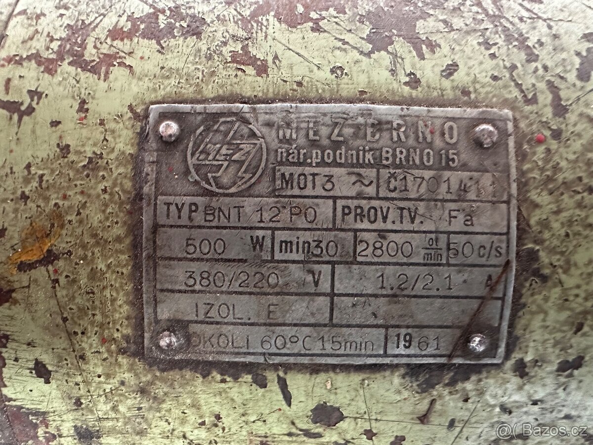 Bruska MEZ Brno BNT 12 - 4