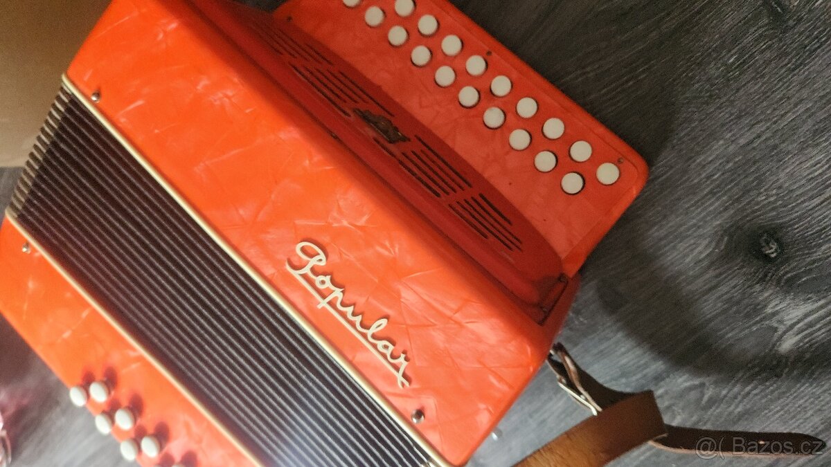 Heligonka (harmonika,akordeon) Popular - 4