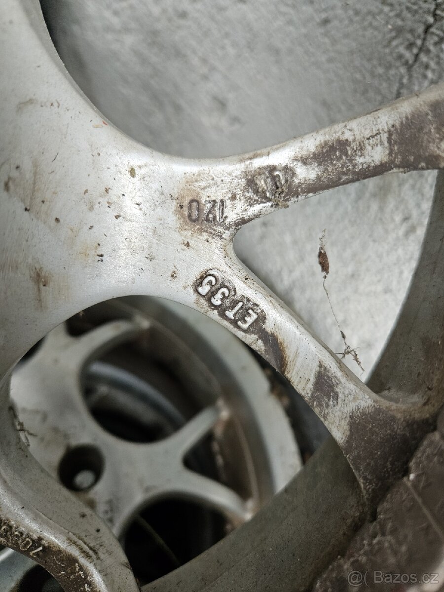 Zimní ALU kola Borbet 15" 5x120 - 4