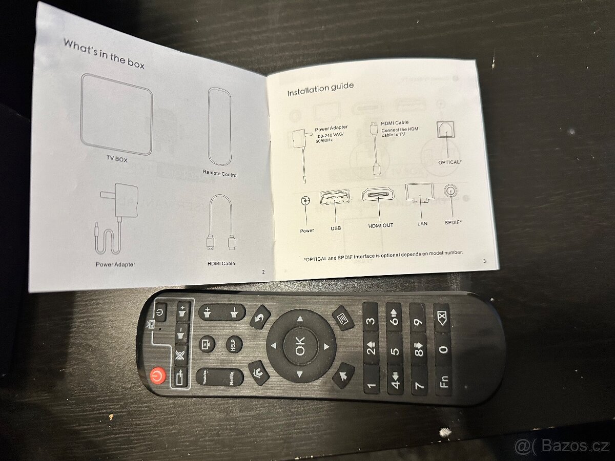 ANDROID TV -A95X F4- 2GB RAM, 16GB ROM. Podpora Micro SD, US - 4