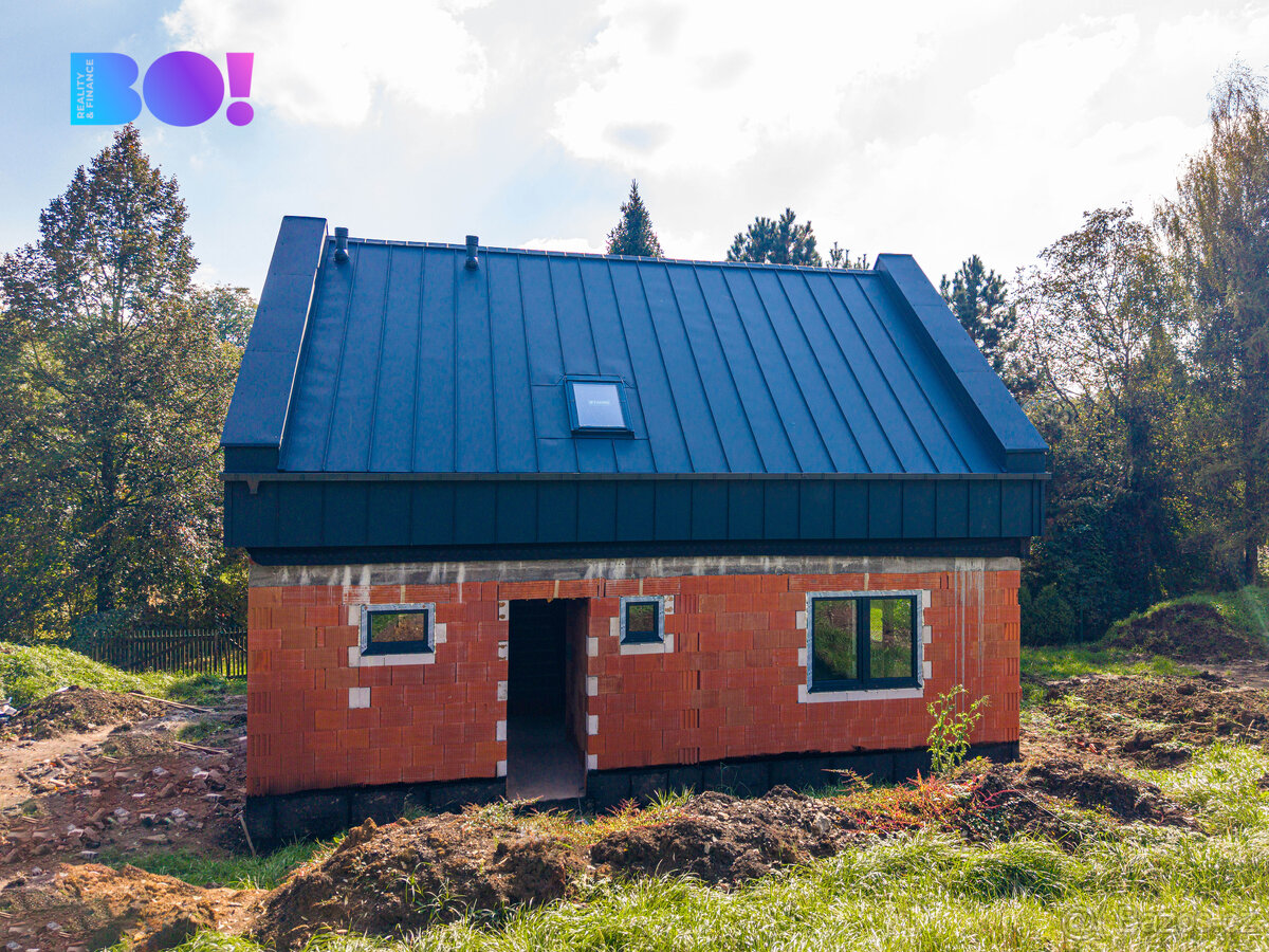 Prodej pozemku k bydlení s hrubou stavbou, Puńcow, 792m2 - 4