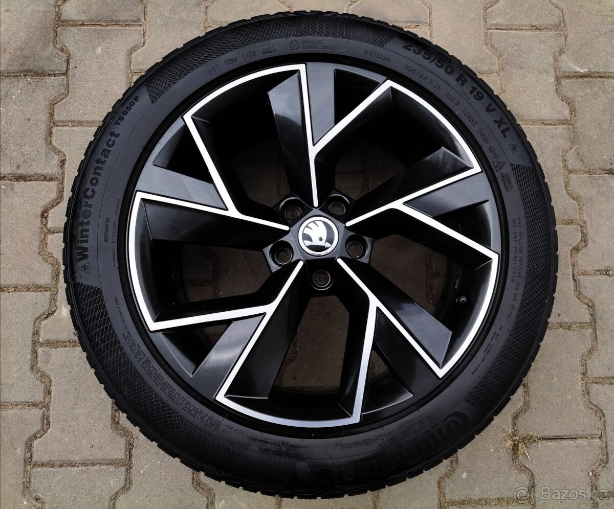 Originální sada Škoda Kodiaq 5x112 R19 Triglav - 4