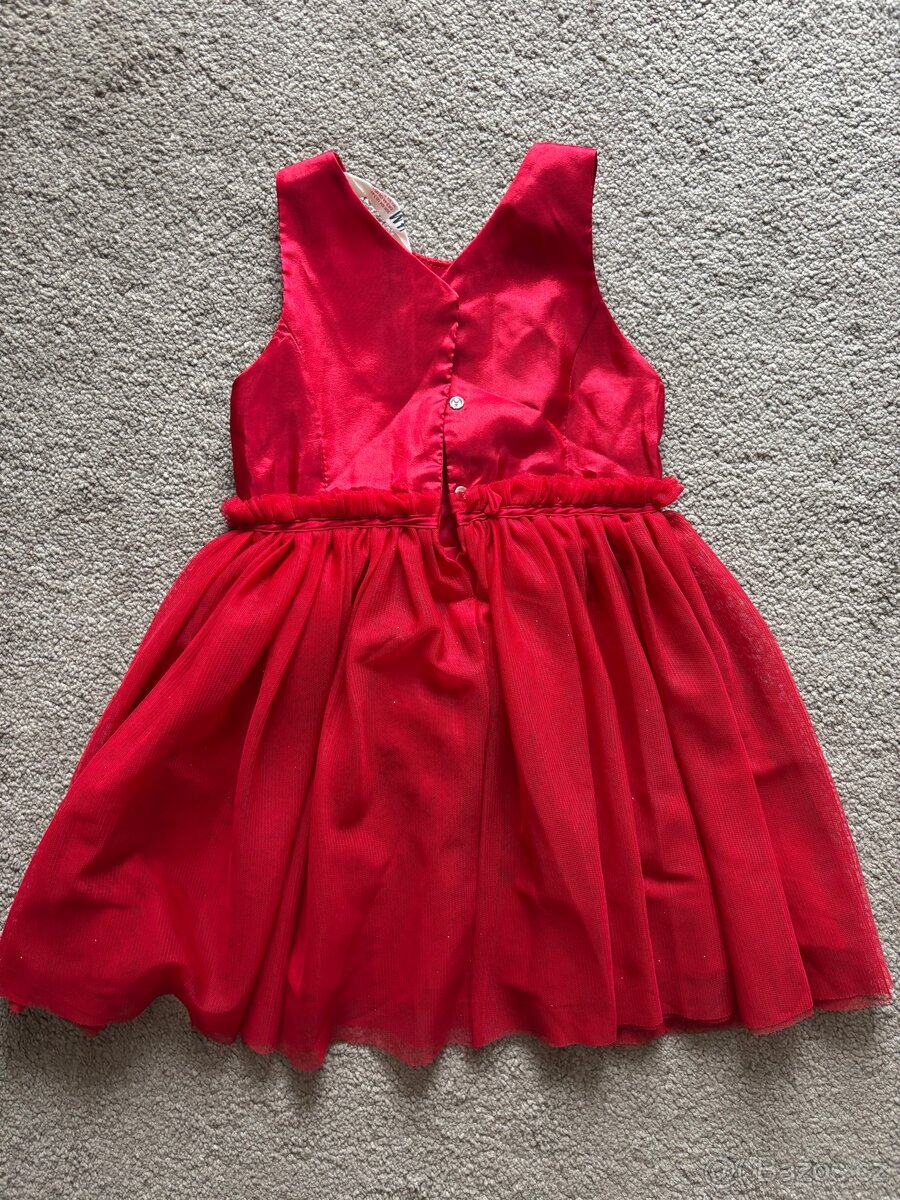 Společenské Vánoční šaty H&M vel 104 - 4