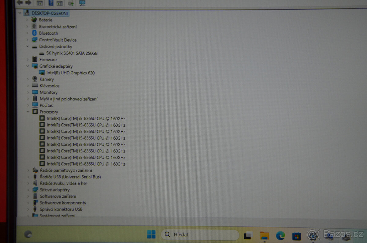 Dell latitude 5400 i5/16GB/SSD 256GB/záruka - 4