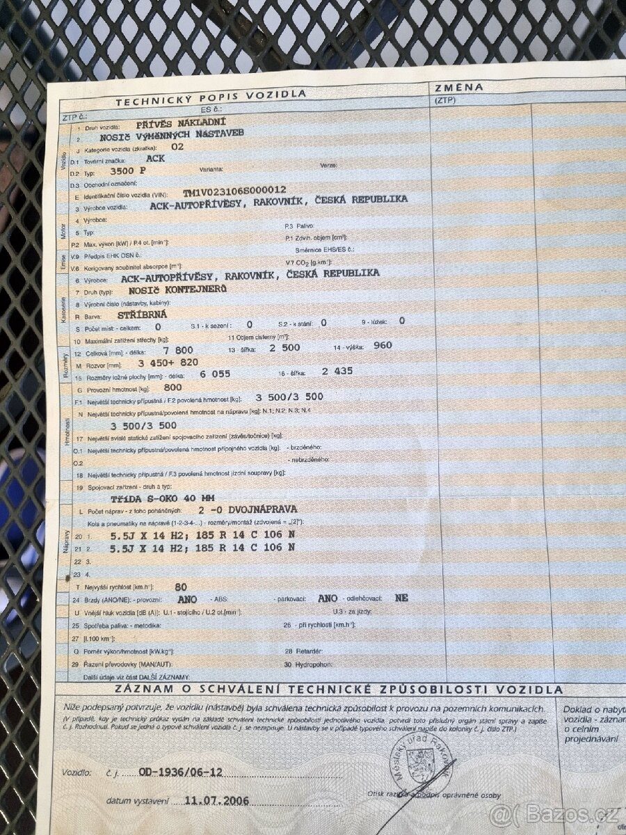 Přívěs nákladní - 4