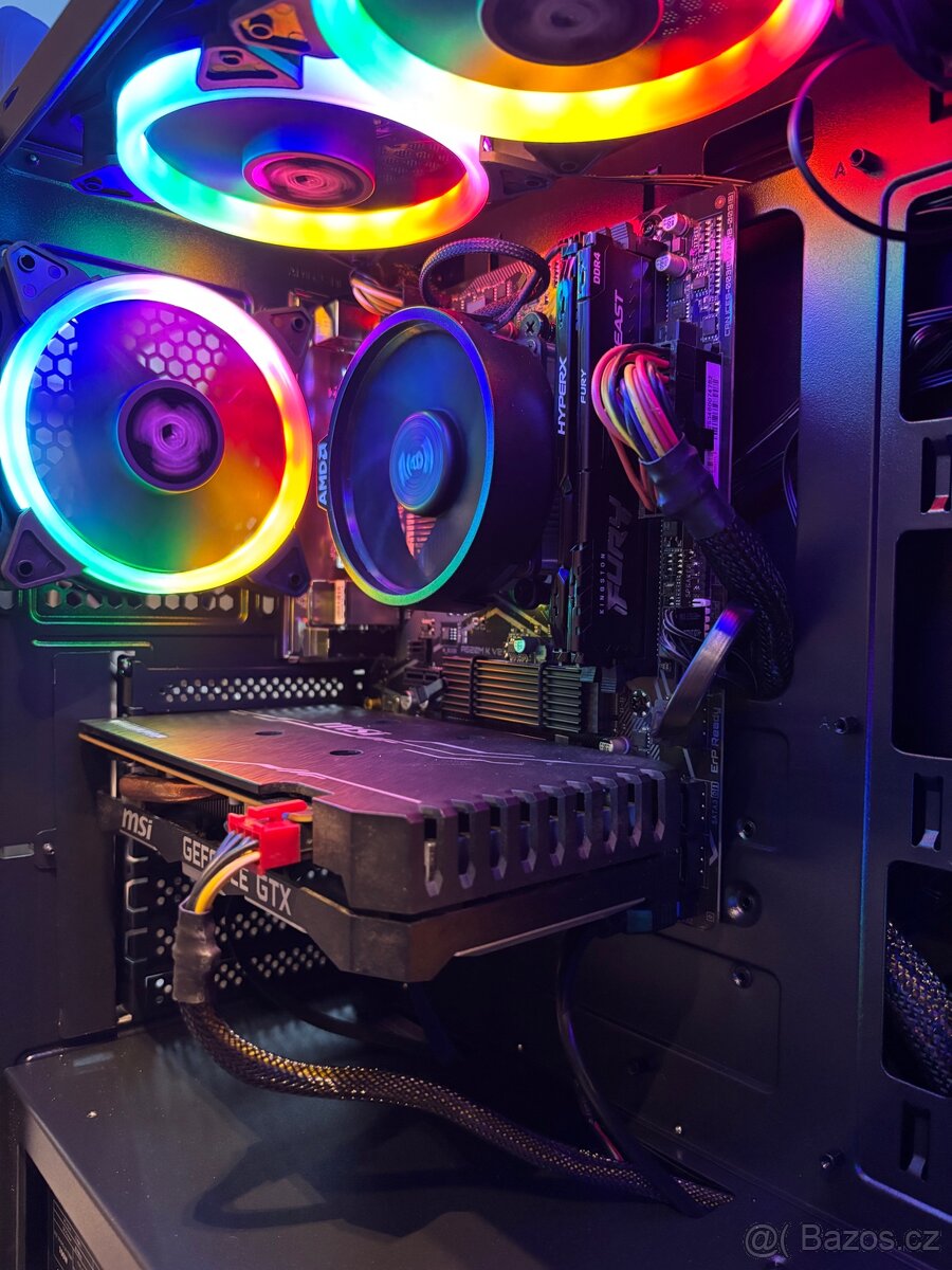 Herní PC | Nvidia 1660 Ti | AMD RYZEN 5 | 1TB | Win 11 - 4