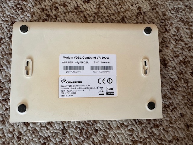 Modem VDSL Comtrend VR-3026e - 4