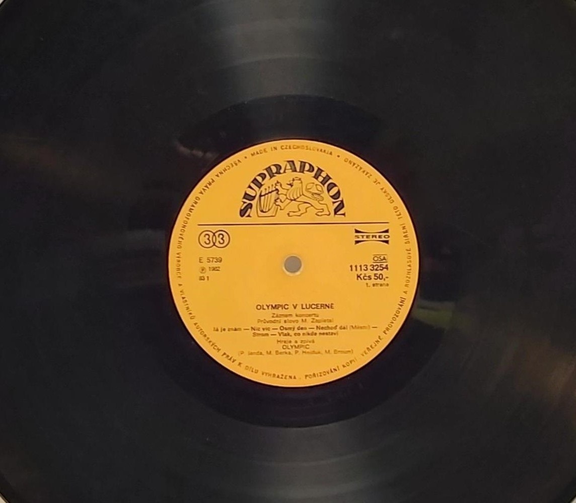 Olympic – V Lucerně (LP + plakát) - 4