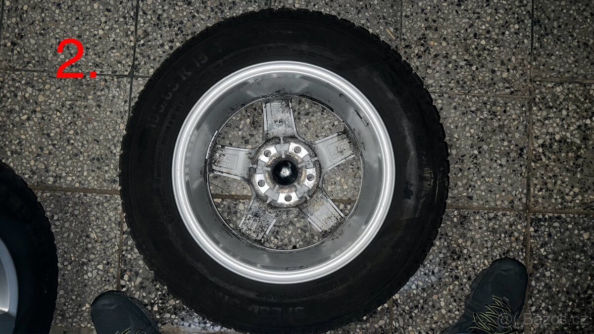 VW ZIMNÍ 195/65 R15 6J ET43 5x112 - 4