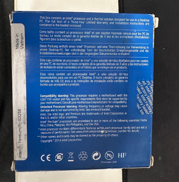 intel Pentium G3258 - 4