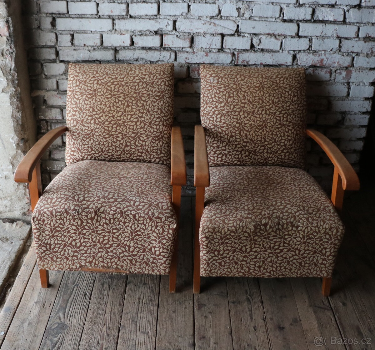 Prvorepubliková křesla / art deco / halabala - 4