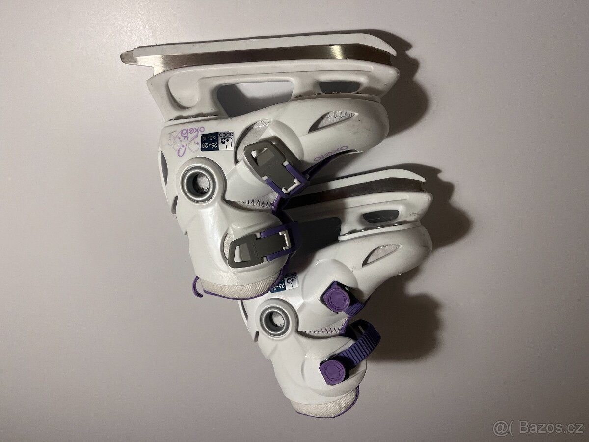 Dívčí lední brusle OXELO 26-28 flexi velikost lok. Prostějov - 4