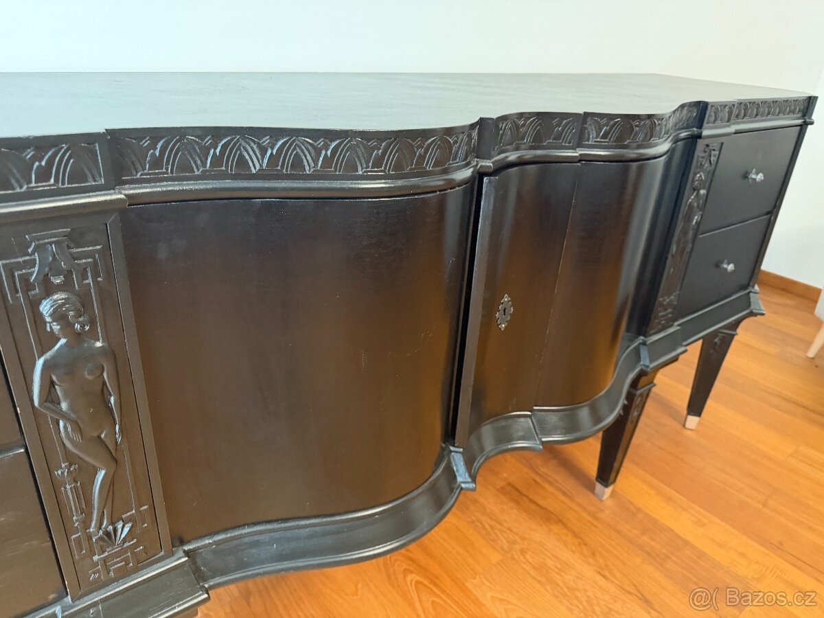 Luxusní Art Deco komoda z roku 1920 - 4