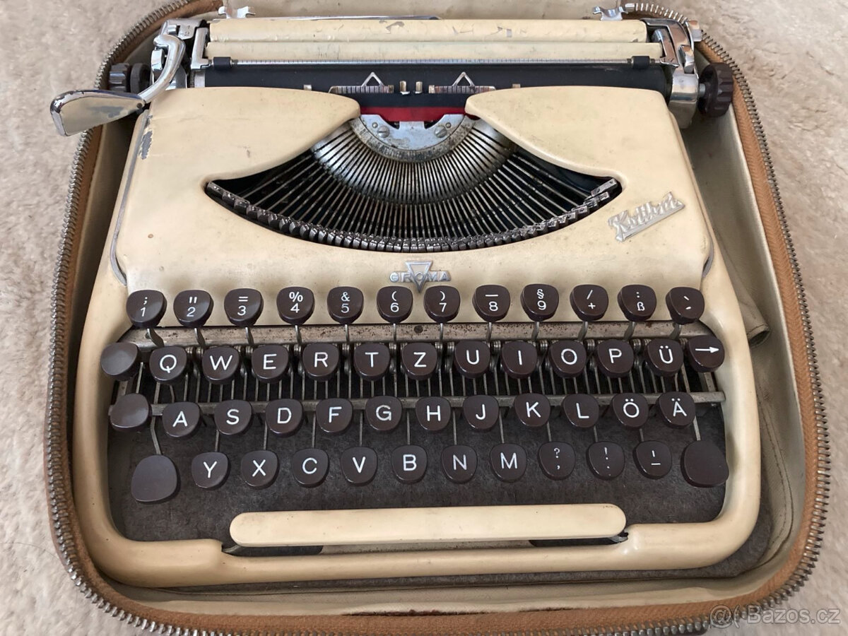 Psací stroj Groma Kolibri - 4