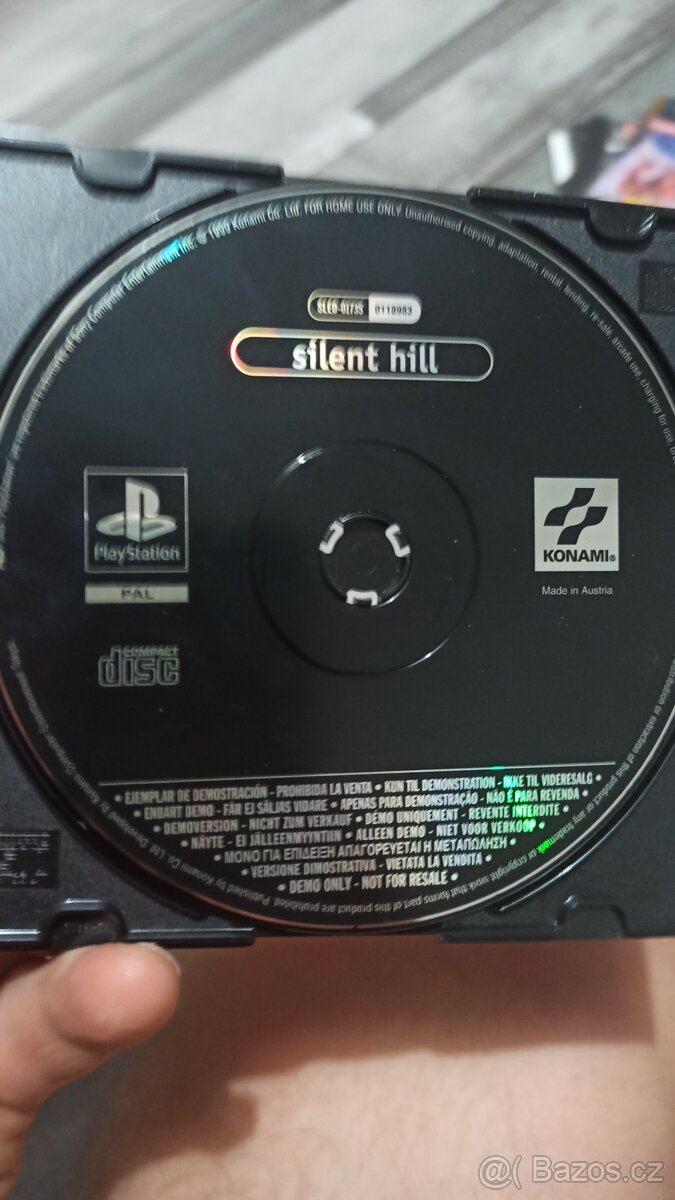 Silent Hill 1 PS1 + plakát - 4
