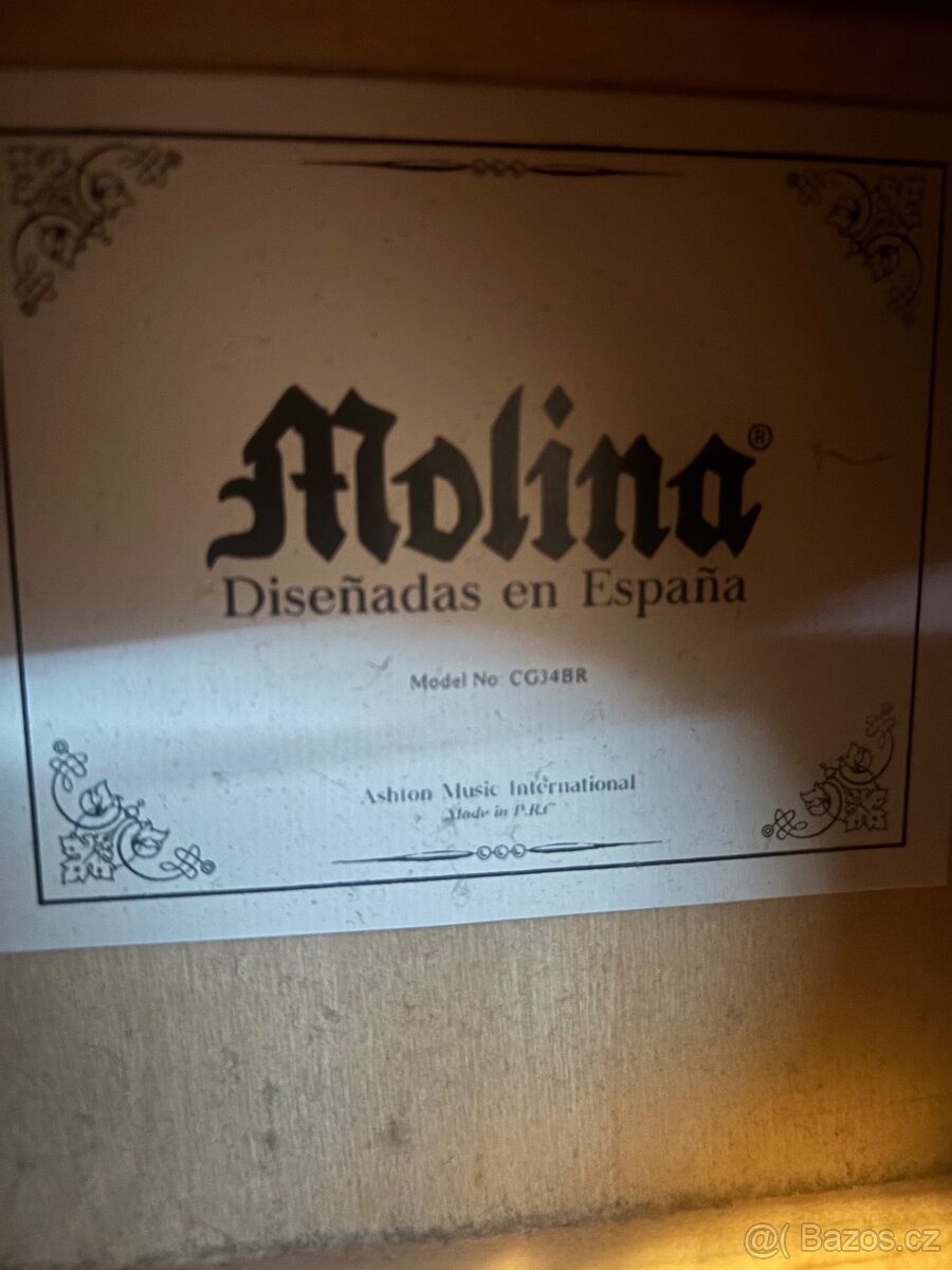 Akustická kytara Molina - 4