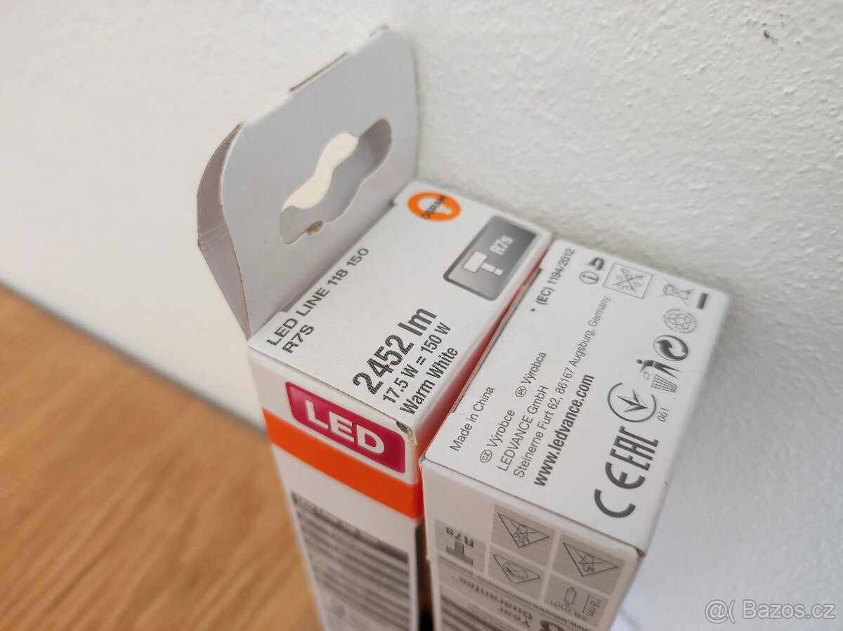 OSRAM LED žárovka R7s 118 mm 17.5W (150W) - 4