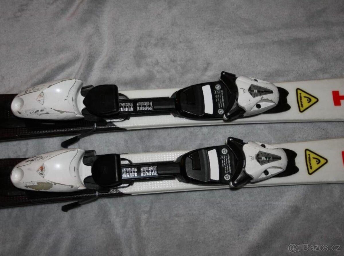 lyže head 97 cm , lyžaky - 4