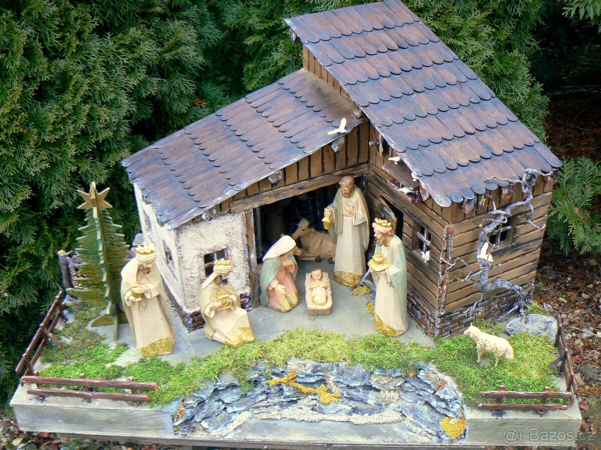 Dřevěný betlém - 4