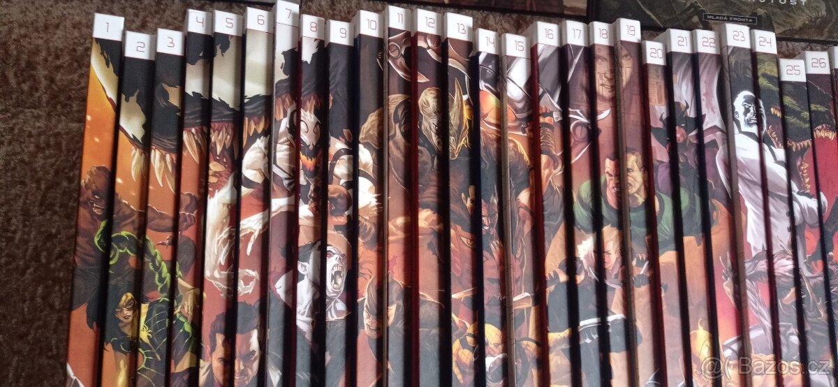 Prodám sérii komiksu Marvel - 4