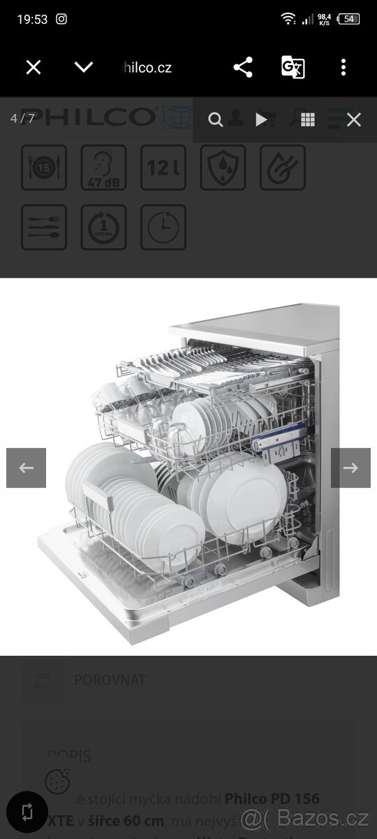 Myčka nádobí philco - 4