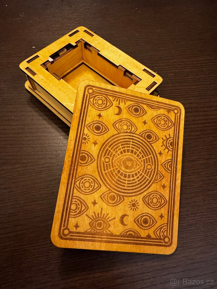 Dřevěná krabička hlavolam - 4