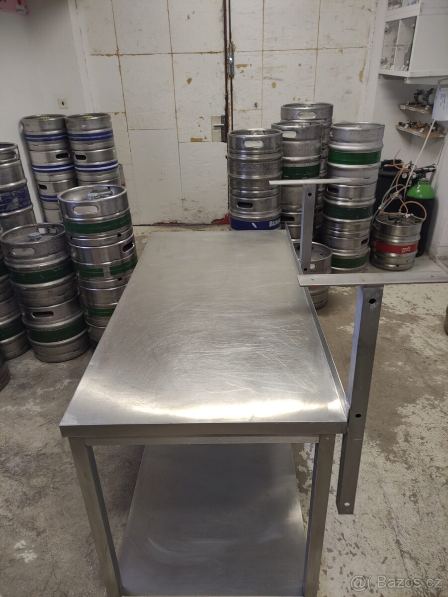 Výčepní stůl nerez č. 12 - barový - 4