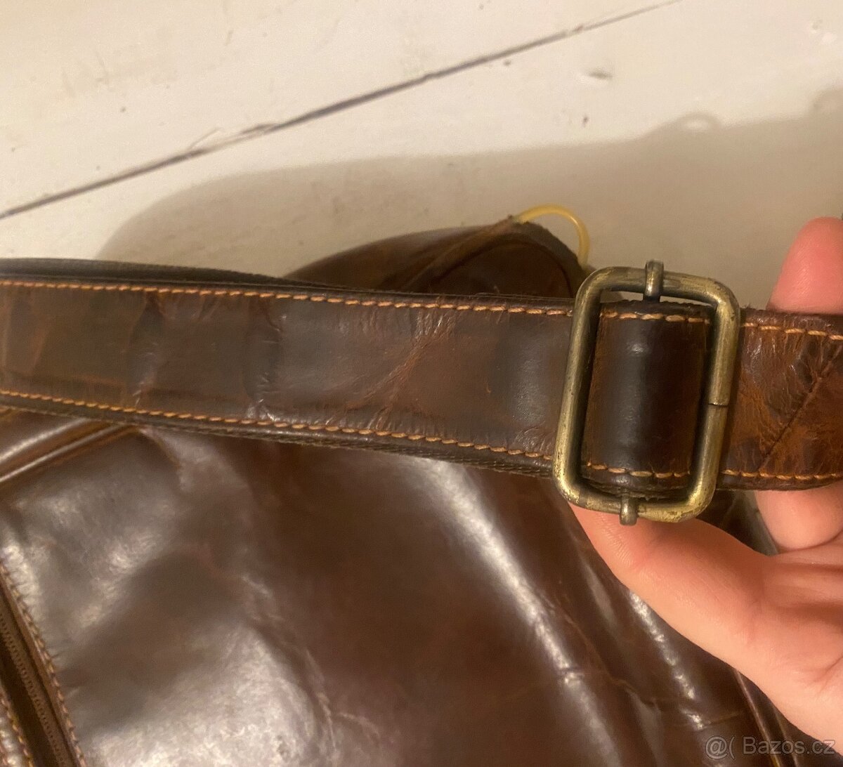 Cool kožená brašna “ Messenger Bag “ - 4