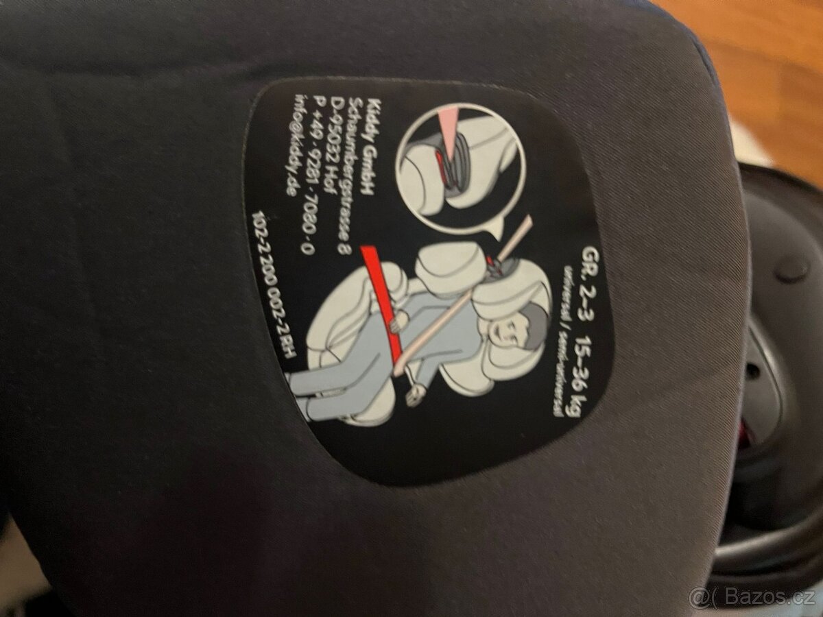 Autosedačka Kiddy 15-36kg - 4