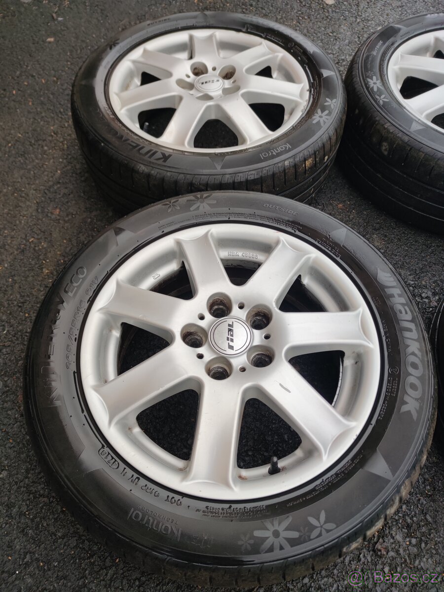 Alu kola 5x114,3 R16 205/55 - 4