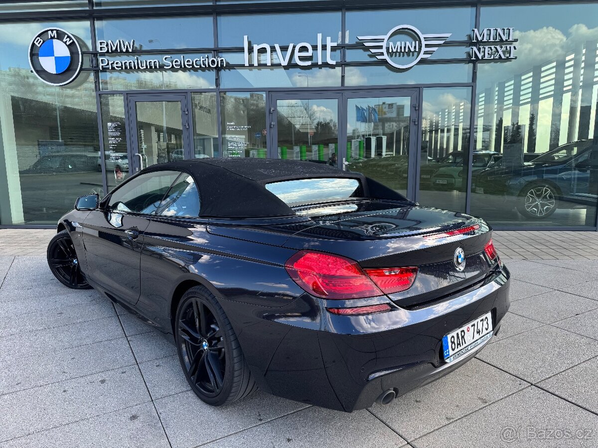 BMW 640d cabrio, 122 tis.km, původ DE - 4
