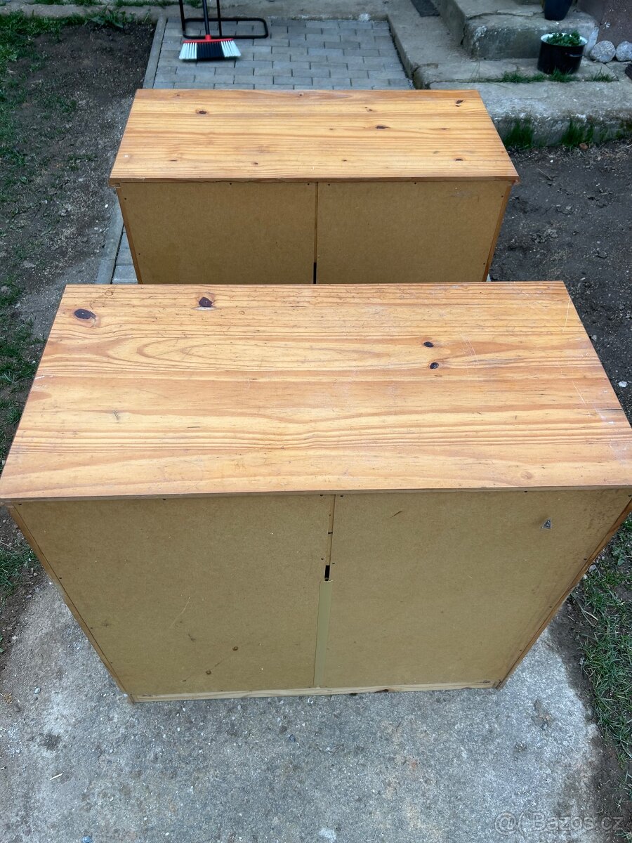 2x šuplíková komoda - 4