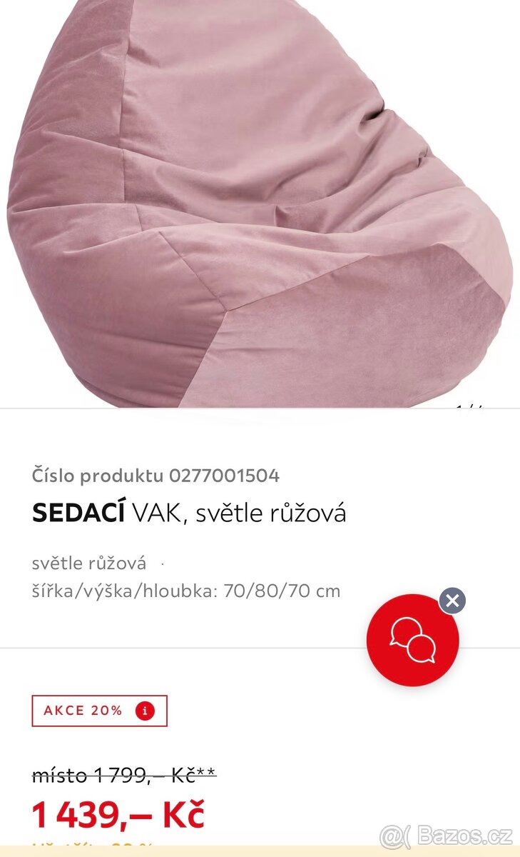 Sedací tuli vak, pytel - 4