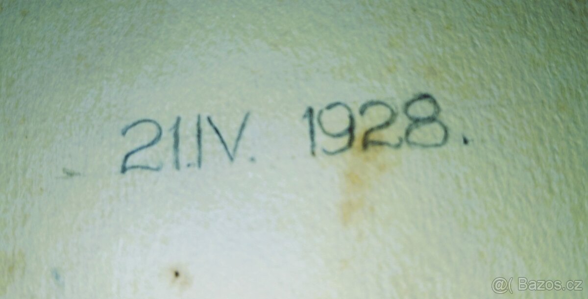 Vlado Bahna, výkres 1928 zabavený SS a konfiskovaný KSČ - 4