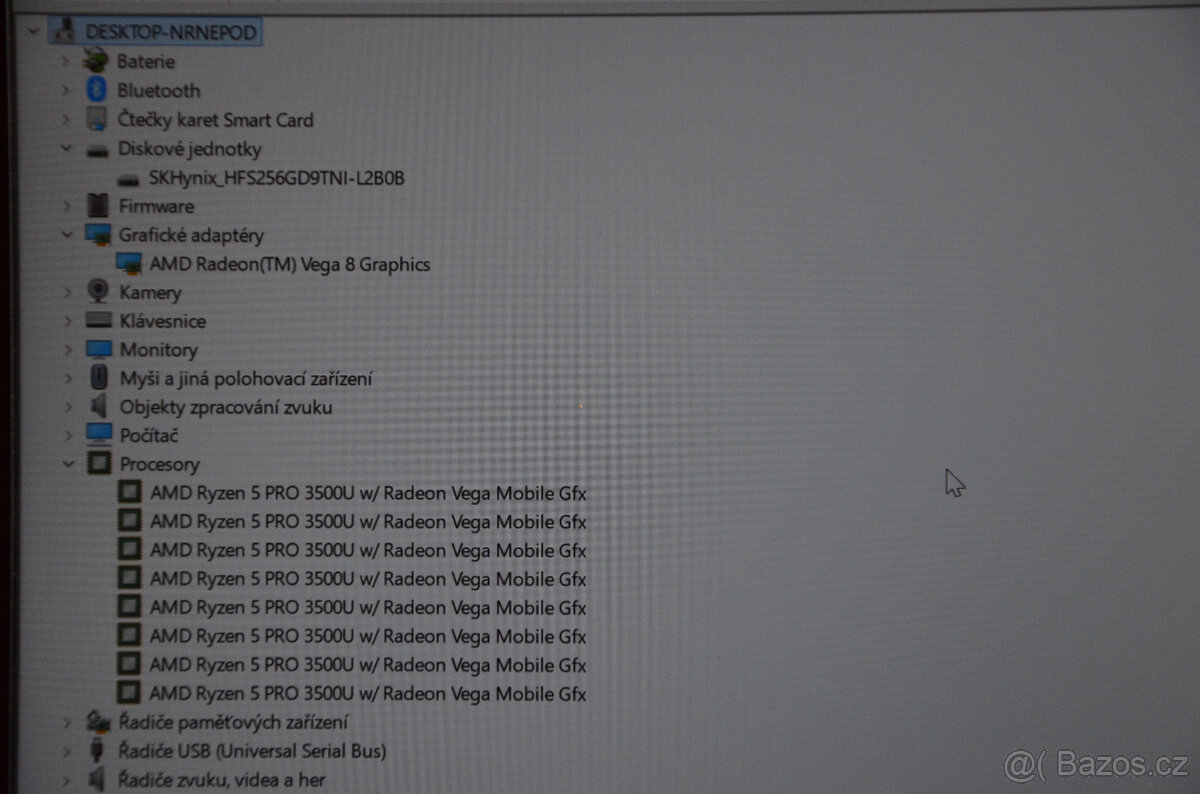 Lenovo TP T495s Ryzen5/8GB/SSD 256GB NVMe/záruka - 4