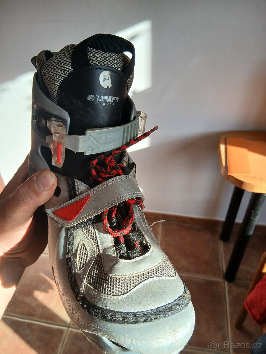 In line kolečkové brusle - 4