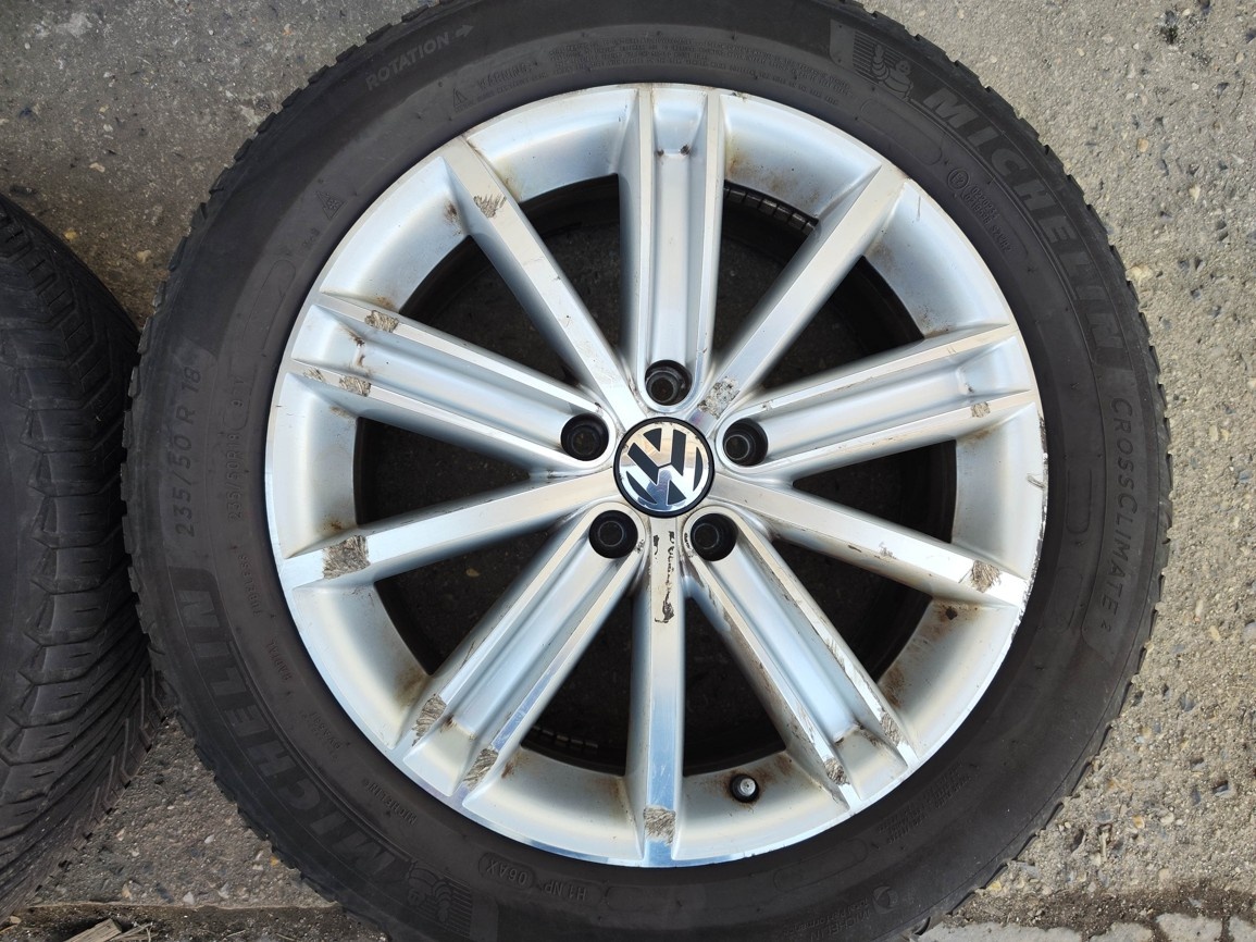18"zimní alu sada New York 5x112 origo Tiguan Kodiaq TPMS - 4