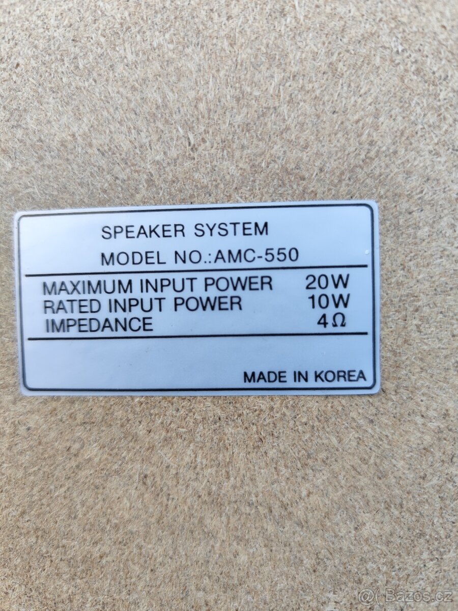 DAEWOO AMC-550 + 2 reprobedny 20W - 4