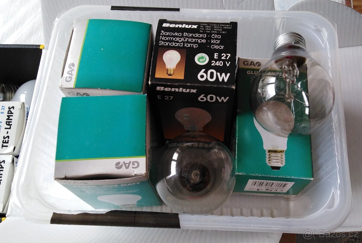 Žárovky klasické závit E27 - 4