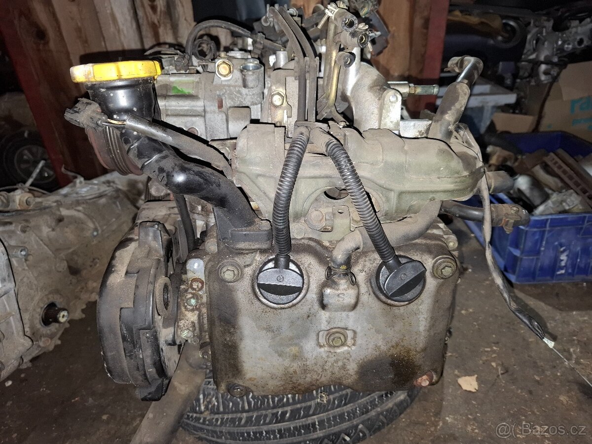 Motor, převodovka,diff Subaru - 4