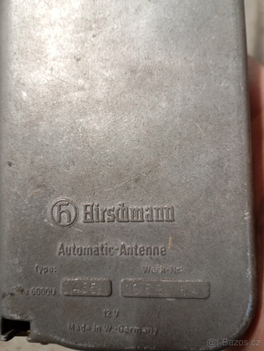Elektrická anténa Hirschmann, kompletní - 4
