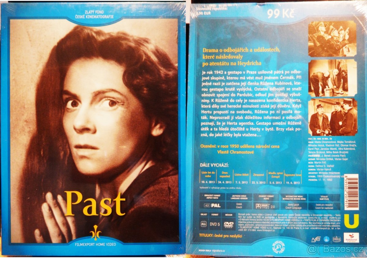 Staré české filmy pro pamětníky na DVD 1 - 4