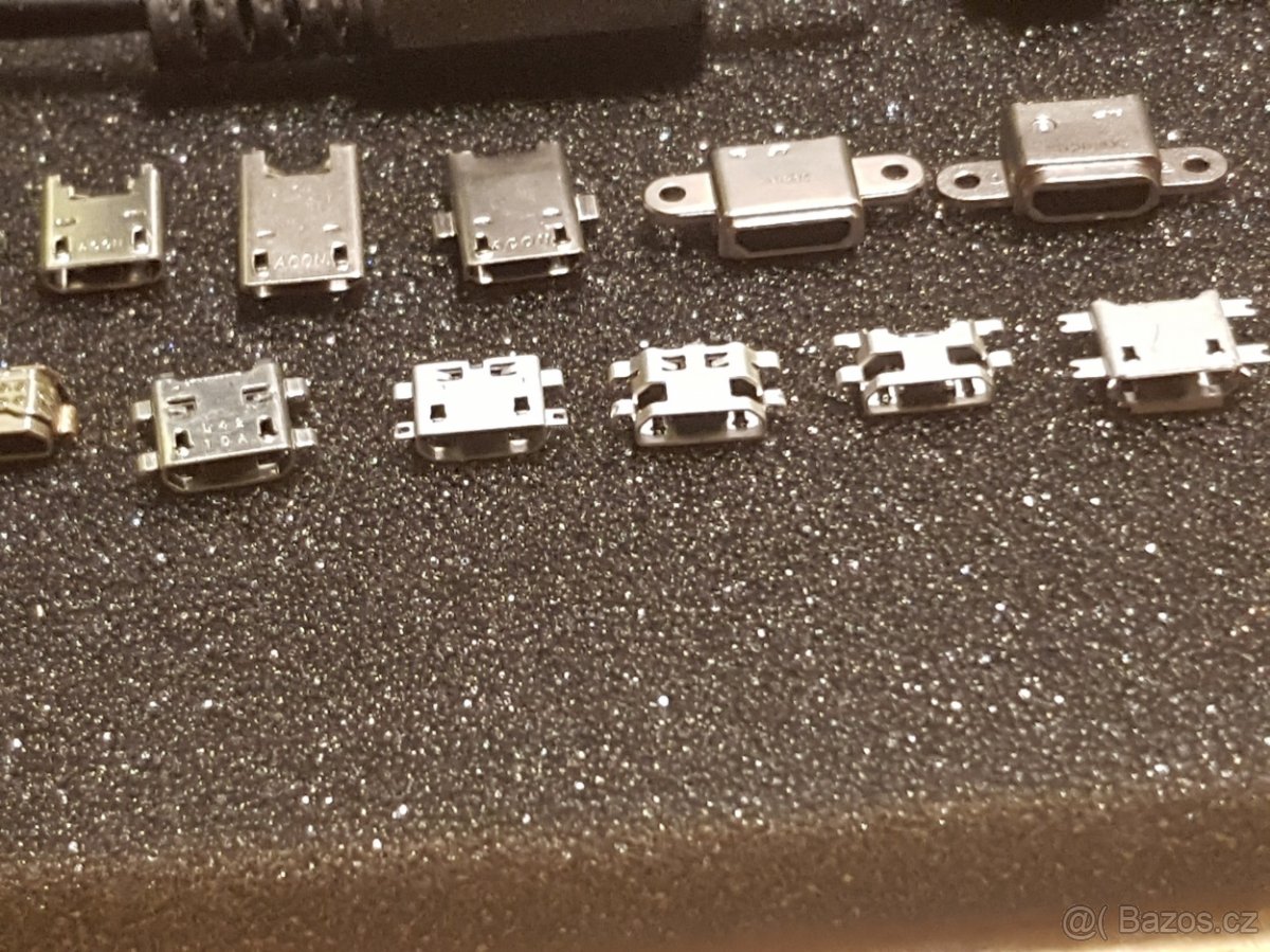 micro USB napajecí konektory - 4