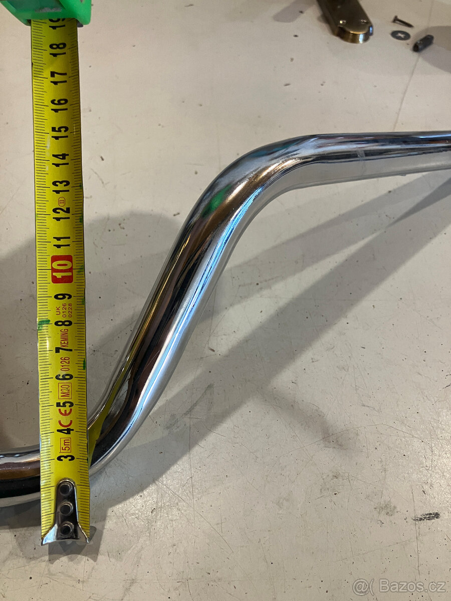 Řídítka na motorku prům 22mm, délka 72 cm - 4