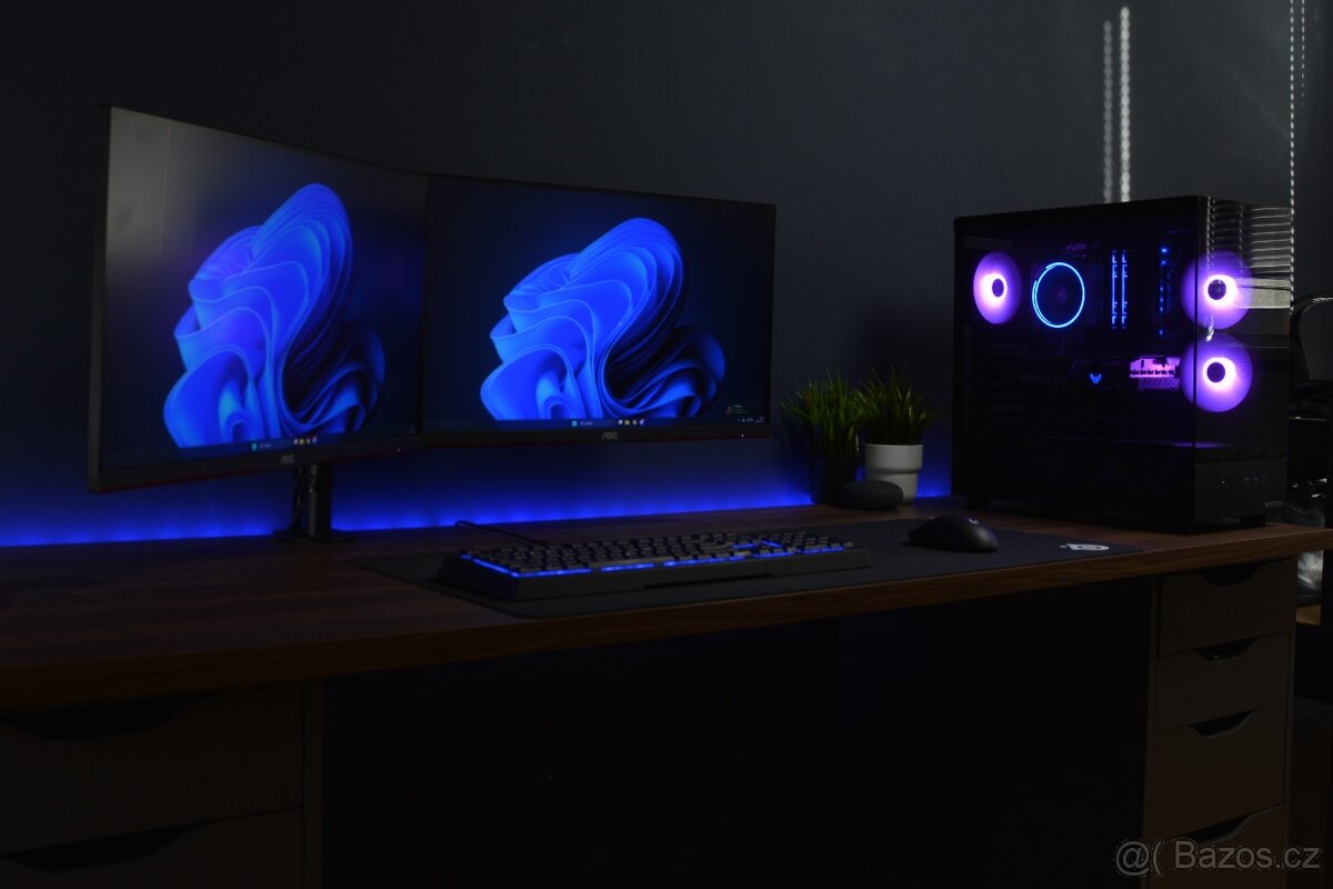 Herní PC - RTX 3060 Ti / Ryzen 5600 / 1TB / 16GB - 4