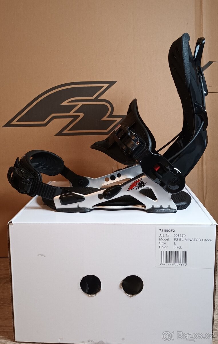 F2 ELIMINATOR CARVE FAST TEC ~ SNOWBOARD SOFTBOOT VÁZÁNÍ - 4