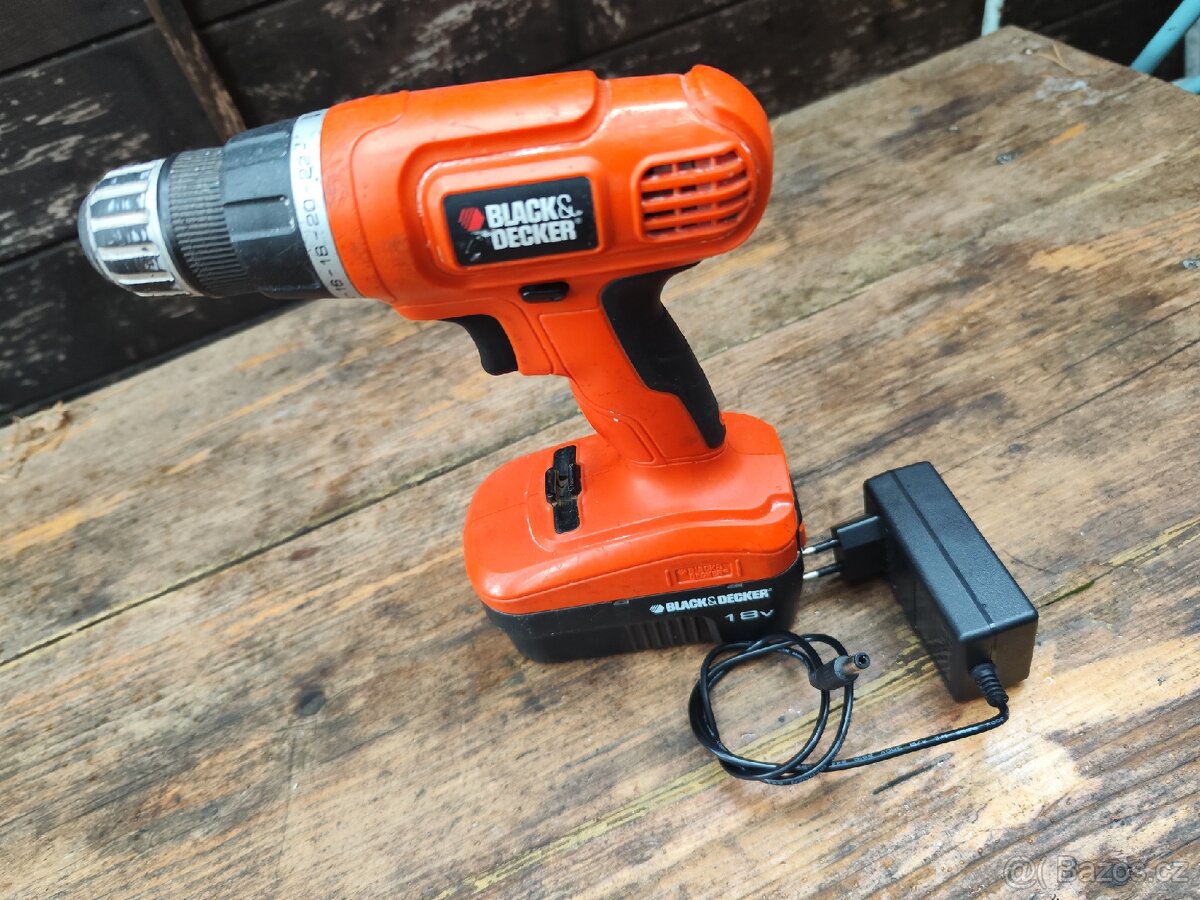 Black&Decker EPC18 - aku vrtačka 18v - 4