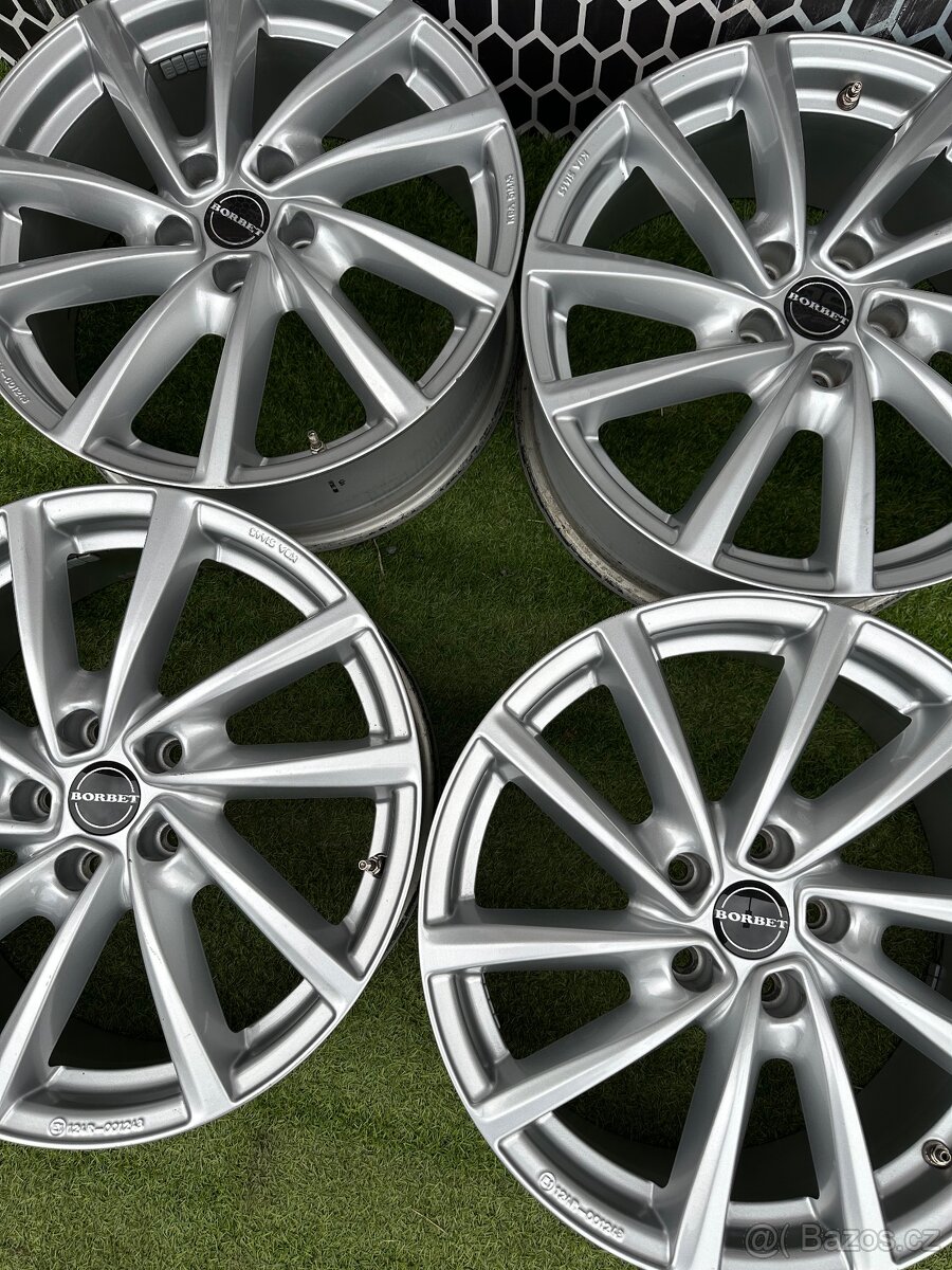 5x112 - Borbet - 18 - SADA ALU KOL - 4